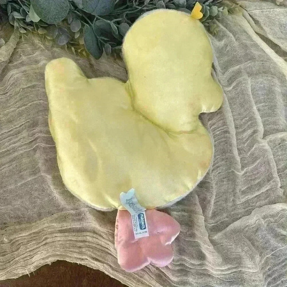 Playskool Hasbro‎ 1987 Snuzzles blankies Pillows Duck Baby Stuffed Plush 5402 - Picture 3 of 8